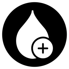 blood glyph icon