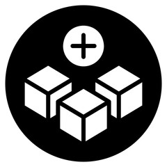 box glyph icon