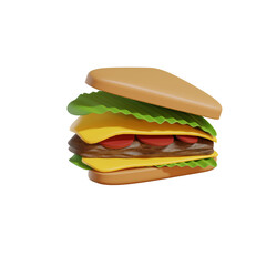 3D Icon Fast Food is an iconic image depicting fast food in three dimensions. This icon was designed to reflect the speed, deliciousness and modern lifestyle associated with the fast food industry.
