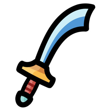 brade filled outline icon style