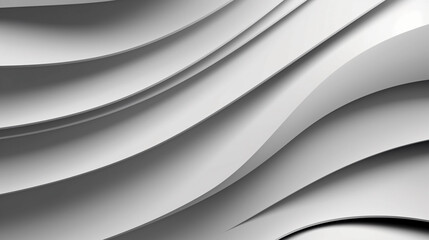 Fototapeta premium white abstract wavy background
