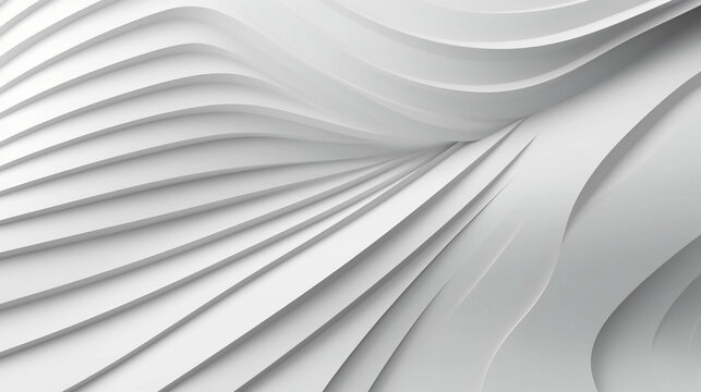 white abstract wavy background © Milan
