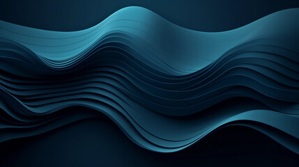 abstract blue background with waves