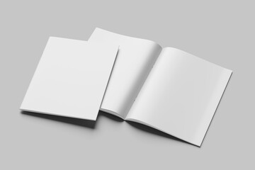 A4 Brochure Magazine Mockup