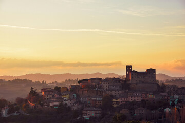 Obraz premium un tramonto italiano