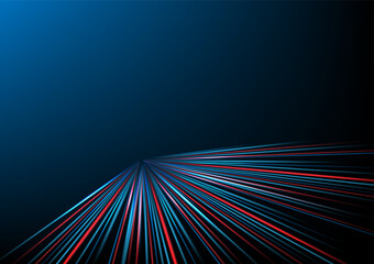 Speed light effect technology hitech modern background. Dark background futuristic. City effect. banner, poster, cover