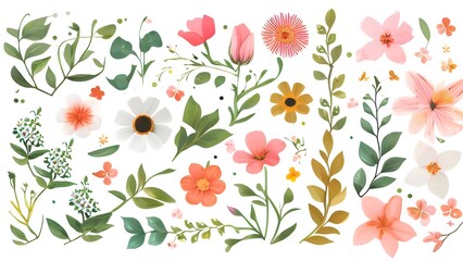 illustration seamless flowers background Vector of a seamless floral pattern  for Wedding, anniversary, birthday and party. Design for banner, poster, card