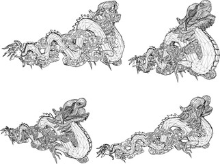 Naklejka premium Vector illustration cartoon sketch of electric chair execution of death prisoner