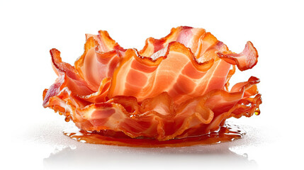 bacon explosion isolated created with Generative AI technology