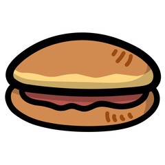 darayaki filled outline icon style