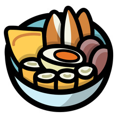 oden filled outline icon style