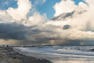 ein Dezembervormittag am Strand von Wangerooge