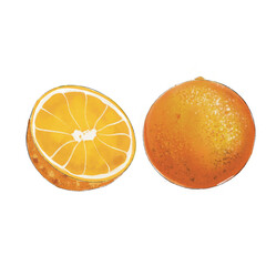 Orange illustration