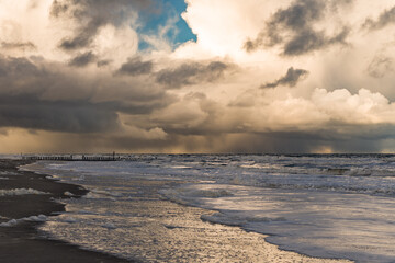 ein Dezembervormittag am Strand von Wangerooge