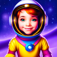 Stellar Explorer: A Child's Journey Through the Cosmos