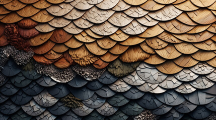 Scales pattern Tiles
