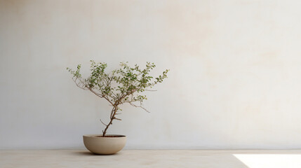 tree in a vase