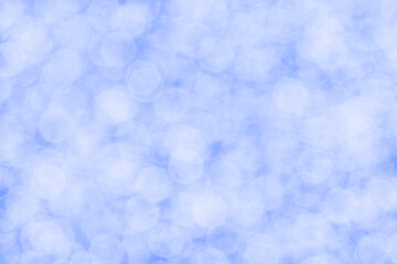 abstract holiday background: close up of light blue bokeh