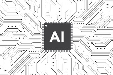 Abstract futuristic circuit board Illustration, Circuit board with various technology elements. Circuit board pattern for technology background. Vector illustration