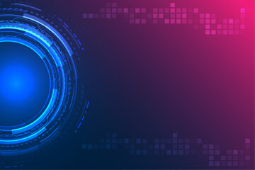 Abstract futuristic circuit board Illustration, Circuit board with various technology elements. Circuit board pattern for technology background. Vector illustration