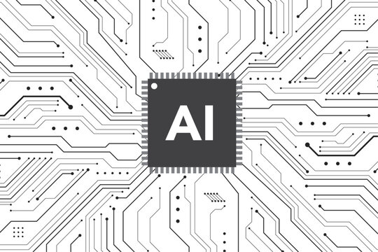 Abstract Futuristic Circuit Board Illustration, Circuit Board With Various Technology Elements. Circuit Board Pattern For Technology Background. Vector Illustration