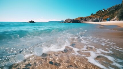 beach and sea