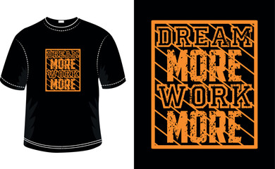 Motivational t-shirt design template