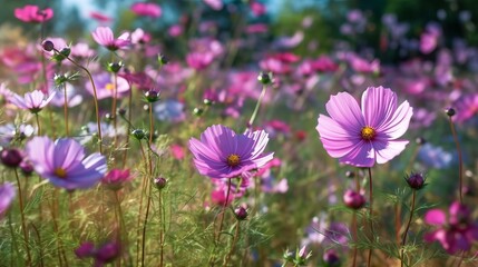 Fototapeta premium field of flowers