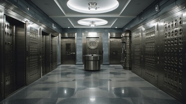 a bank voult