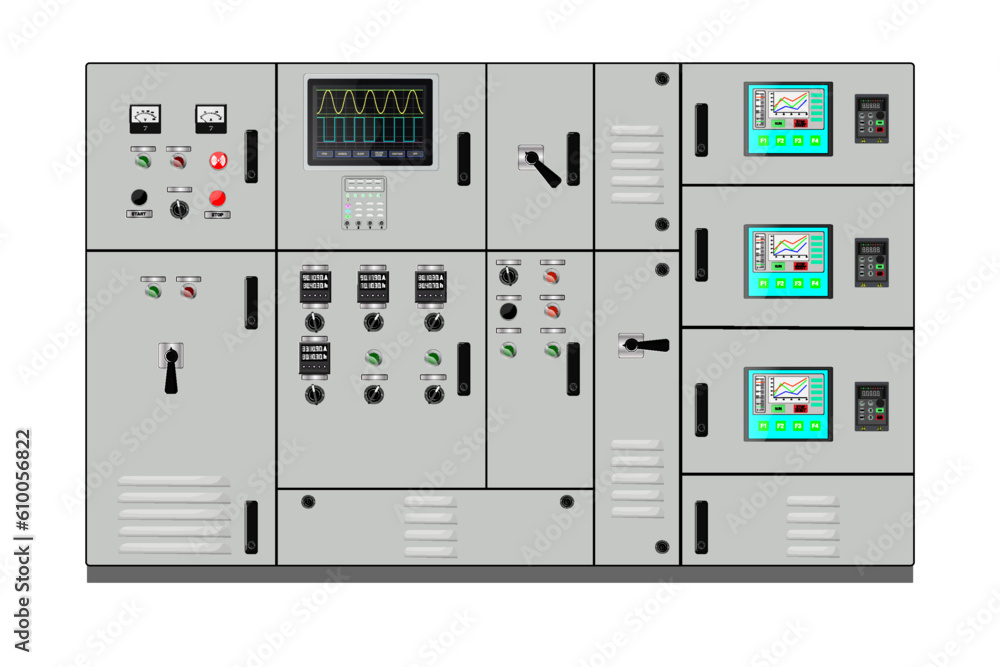 Aufkleber control panel. production control panel and control of computer devices. touchpad.