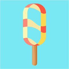 Ice cream, cool, sweet, delicious, refreshing	