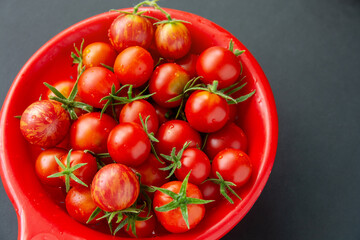 fresh tomatoes vegetables, red farm organic cherry tomato