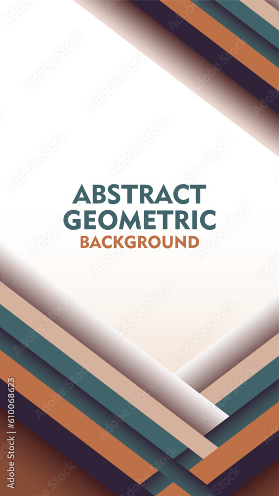 Poster geometric background futuristic. abstract background geometry shine and layer element vector for pre