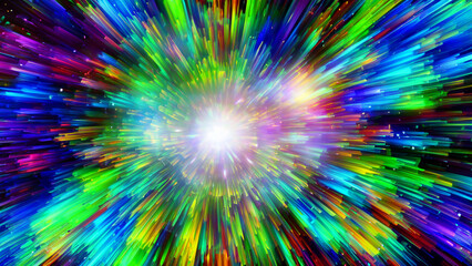 Colorful Portals of Parallel Universes - generative ai