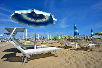 Spiaggia della Riviera Romagnola