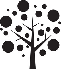 Tree icon silhouette