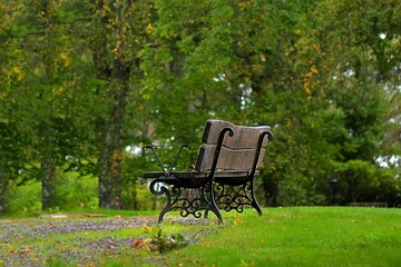 Bench in the park