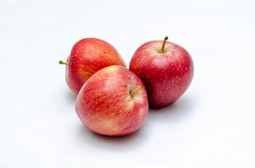 Fresh and juicy "Red Delicious" apples