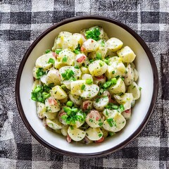 salad with mushrooms and cheese