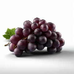 Fototapeta premium bunch of grapes on white background