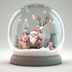 Christmas Snow Globe