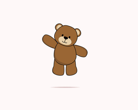 Naklejki teddy bear cartoon