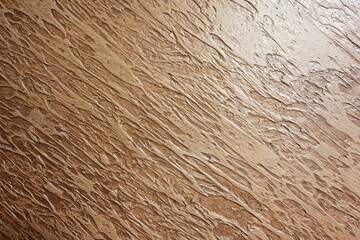 Close up of brown textured wall. Abstract background and texture for design.