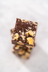 Chocolate hazelnut fudge
