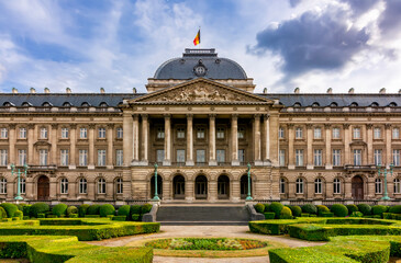 Fototapeta na wymiar Royal Palace of Brussels, Belgium