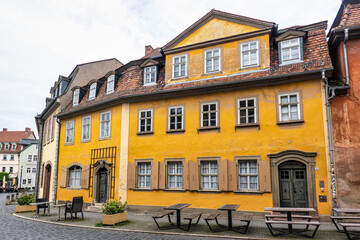 House of Johann Wolfgang von Goethe in the city of Weimar in Germany. Now Goethe House Museum
