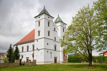 Fototapeta na wymiar Church in Zborov