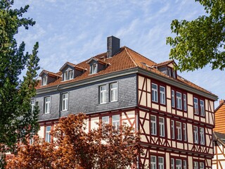 Half-timbered house in Hann. Münden an der Fulda