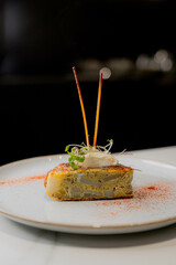 spanish tortilla plate
