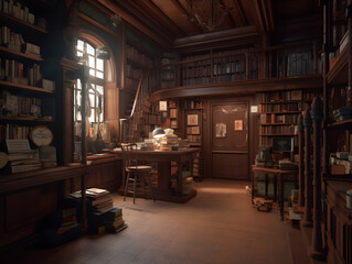 a private library